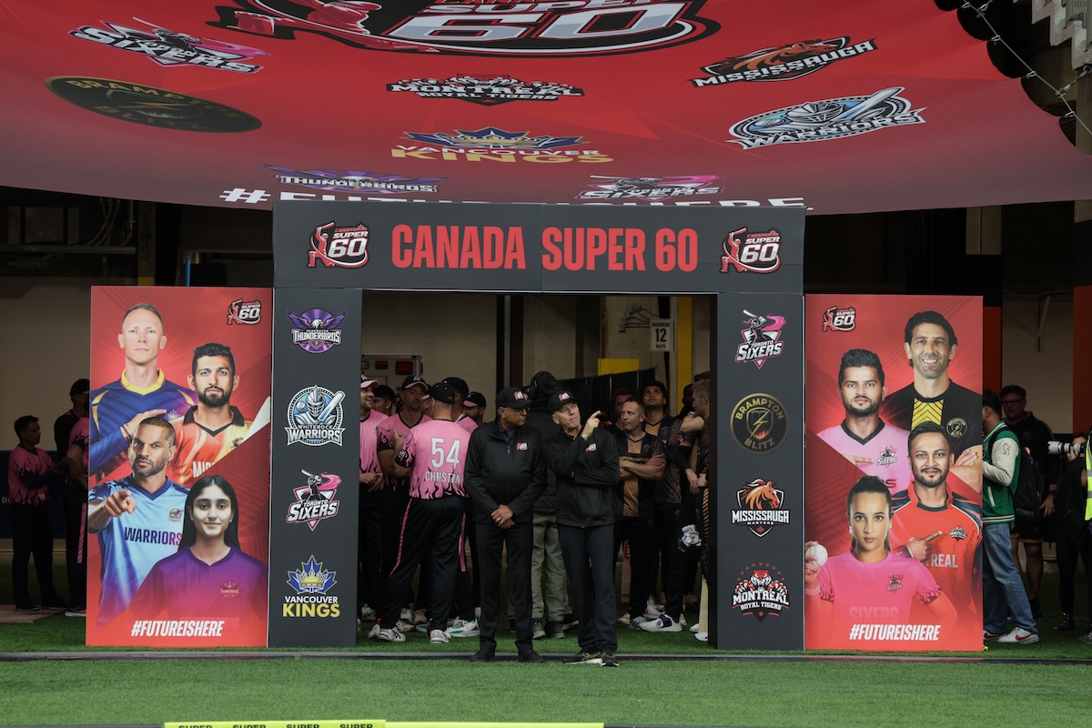 Canada Super 60 Match 1 — Brampton Blitz vs Toronto Sixers — photo 8