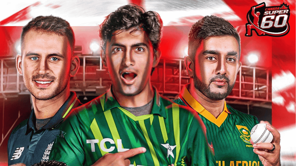 International cricketers joining Canada Super 60 player registration